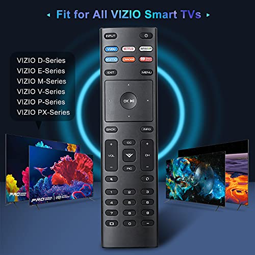 Angrox Universal Remote Control XRT136 for VizioSmartTVRemote All