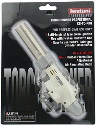IICCBTCPRO - Cooking Torch, Can, 2/5 Lb, 150 Minute Burn by Iwatani International