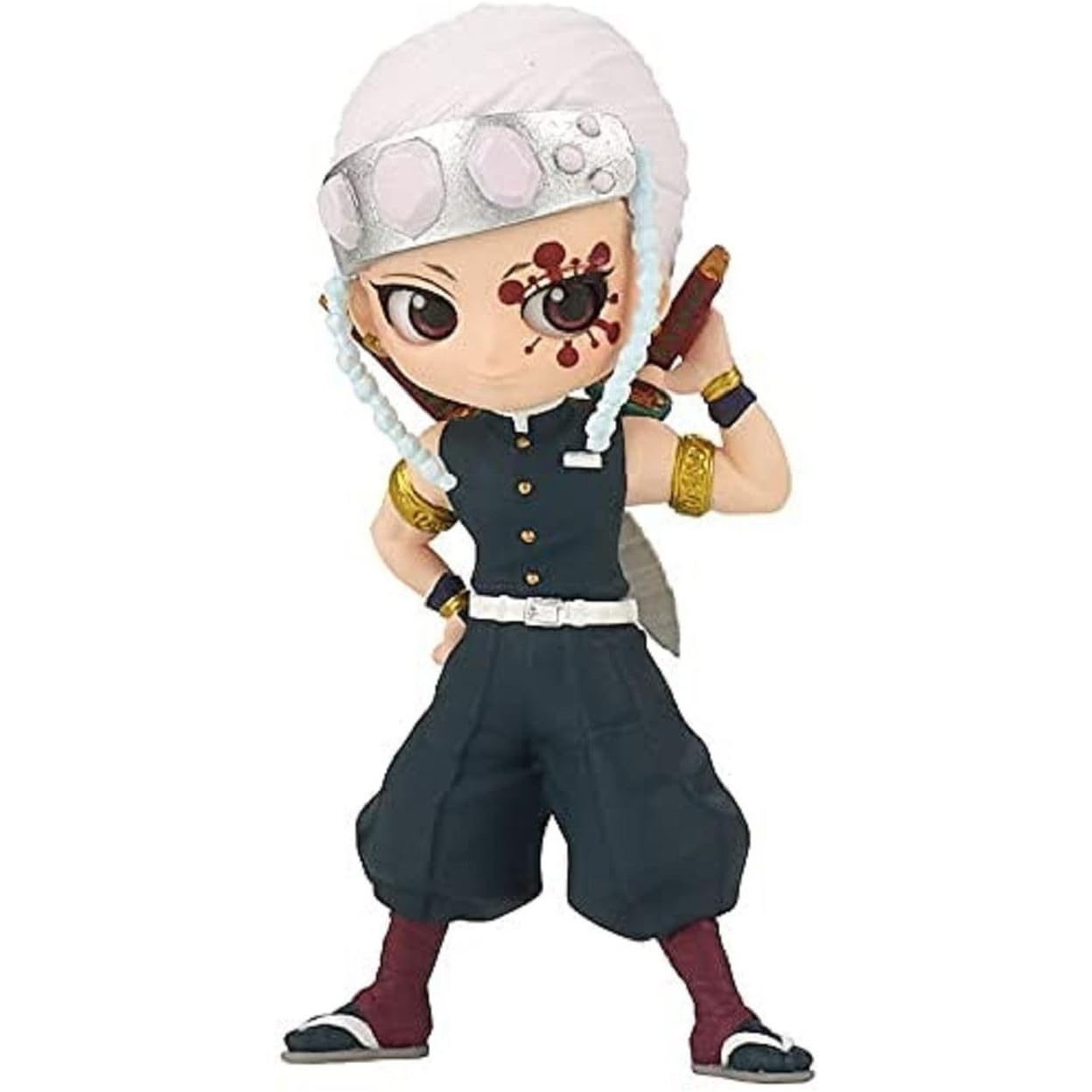 Banpresto Demon Slayer Q Posket Petit Vol.4 Tengen Uzui Merchandising Ufficiale