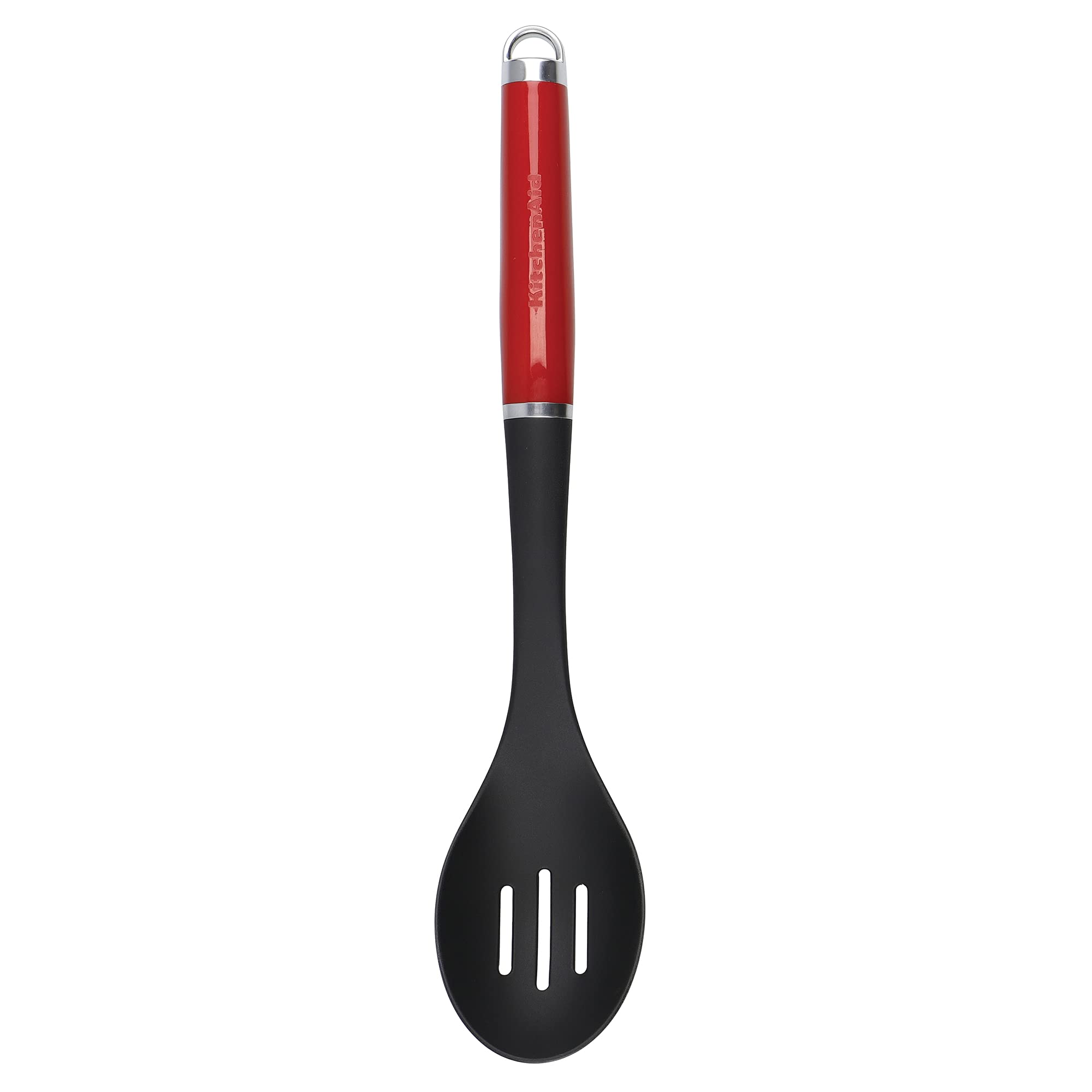 KitchenAid Nylon Slotted Spoon - Empire Red