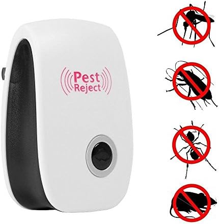 Electronic Ultrasonic Anti Pest Bug Mosquito Cockroach Mouse Killer Repeller for Insect - Mice , Roaches , Bugs , fleas , Mosquitoes , Spiders
