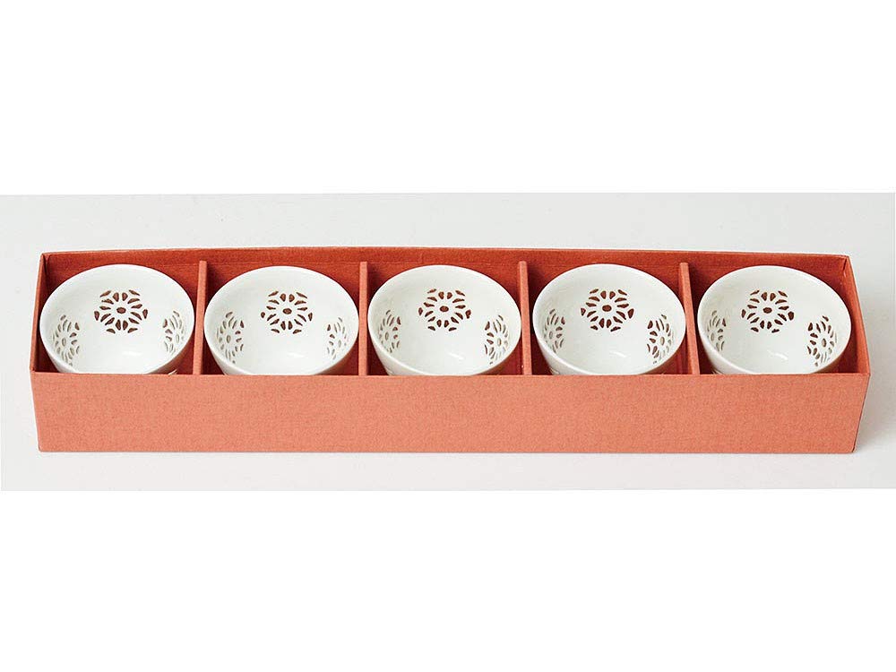 Yamako [5 Cups Set] Japanese Sake Cups 80160