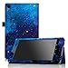 Famavala Folio PU Leather Case with Auto Wake/Sleep for 8 Inch Fire HD 8, 6th Generation (2016) - BlueSky