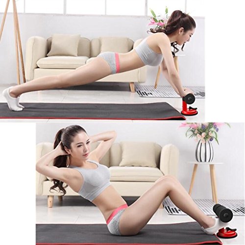 MatureGirl Home Fitness Equipment Sit-ups Assistant Device, Adjustable Height Sit-ups Fitness Equipment Body Waist Belly Exercise Tool (Blue) - Thumbnail 3