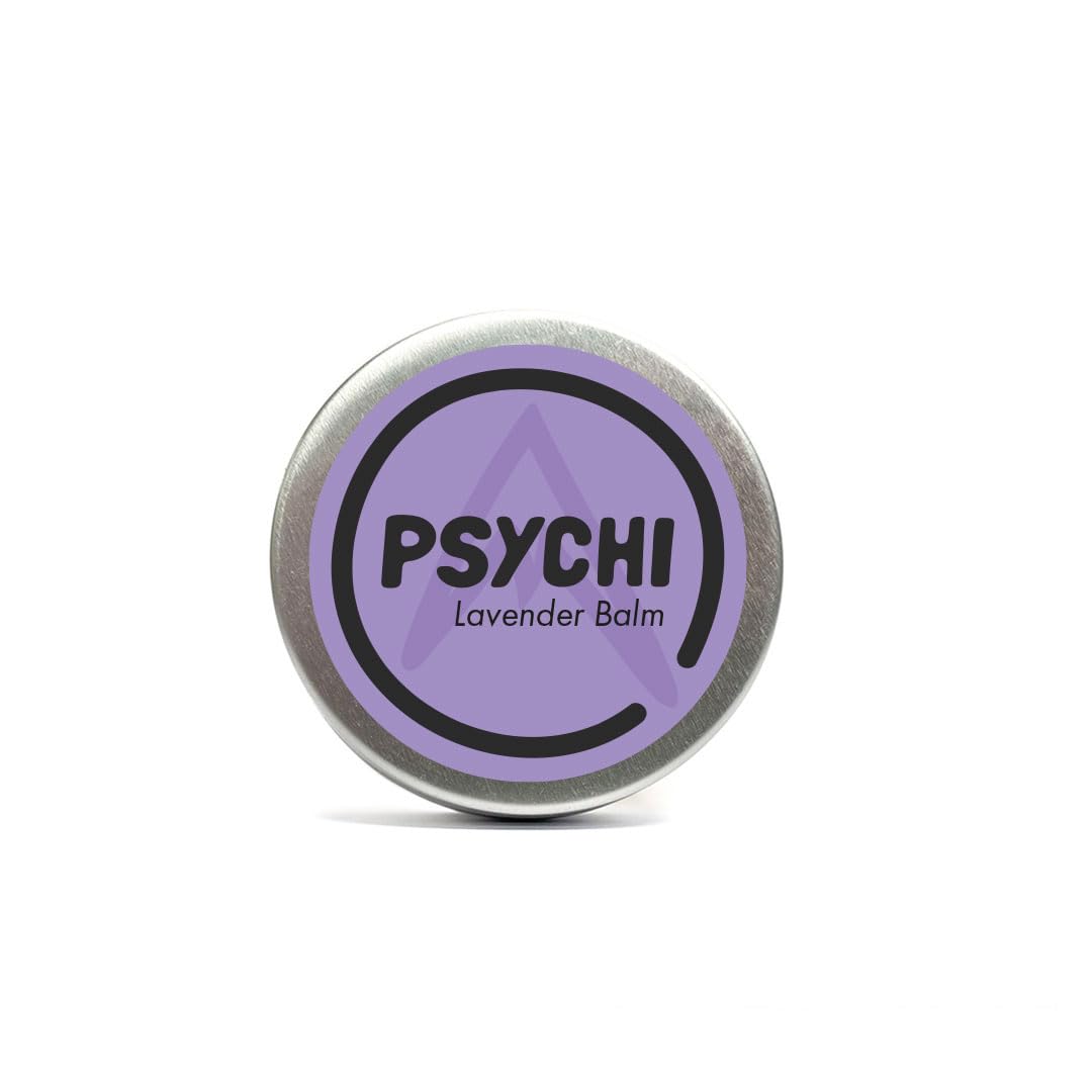 Psychi Natural Beeswax Hand Skin Repair Balm Cream for Climbing. Handmade UK Peak District. (One Size, Lavender)