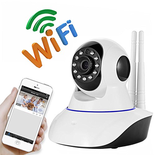 P2P HD 720P Wireless WiFi Ip Camera Night Vision Two-Way Voice Network Indoor CCTV Onvif Multi-Stream Baby Monitor Mobile Phone Remote Monitoring-YooSee APP