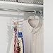 iDesign Classico 6560 CLC Tie/Belt, Vertical Rack