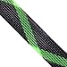 SF Standard Casting Rod Sock Fishing Rod Sleeve Rod Cover Braided Mesh Rod Protector Pole Gloves Fishing Tools for Casting Fishing Rod (Black/Green)