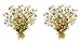 Beistle S54280-GDAZ2 50 Gleam 'N Burst Centerpiece 2 Piece, Gold primary