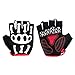 SPAKCT Cycling Gloves Mountain Bike Gloves Bicycle Road Racing Riding with Shock-absorbing Anti-slip Gel Pad Breathable Half Finger Biking Men Women Work Gloves