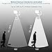 BESTTEN Outdoor LED Motion Sensor Security Light, 20W (120W Equivalent), 1400 Lumens 4100K Bright Light, 70Ft & 180° Detection Range, Adjustable Head, Waterproof, for Garage/Yard/Porch/Garden, White