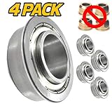 HD Switch (4 Pack) AM127304, AM118315 John Deere Front Wheel Bearings with Steel Seals Compatible with John Deere