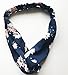 Flowerfox Women Girl Headbands Head Wrap Hair Band Hair Care Hair Accessories Elastic Stretchy for Workout Fitness Yoga Dancer Party Prom