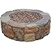 Bond Manufacturing 67456 Pinyon Gas Fire Pit, 28 by 28 by 9.1