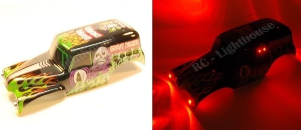 grave digger rc car traxxas