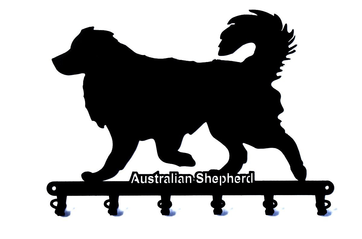 Crochets Porte Clés Australian Shepherd Chien Berger