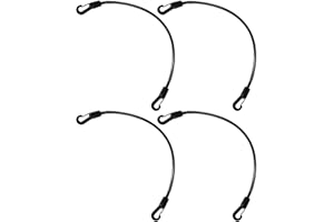 Toyvian 4pcs Elastic Horse Blanket Leg Straps Metal Double Snap Clips, 56cm Black Replacement Straps for