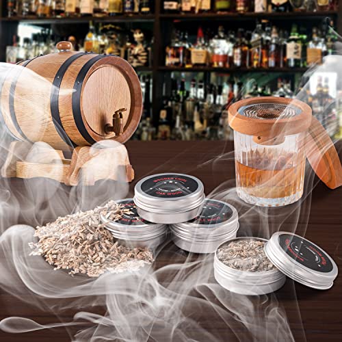 Wood Chips for Smoking As Cocktail Smoker Kit with Oak Wood, Pecan