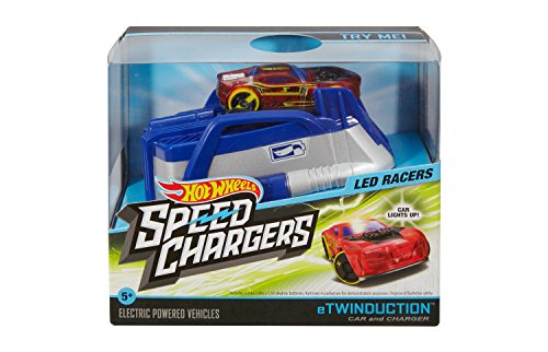 Hot Wheels Speed Chargers LED Racers eTwinduction - Car and Charger