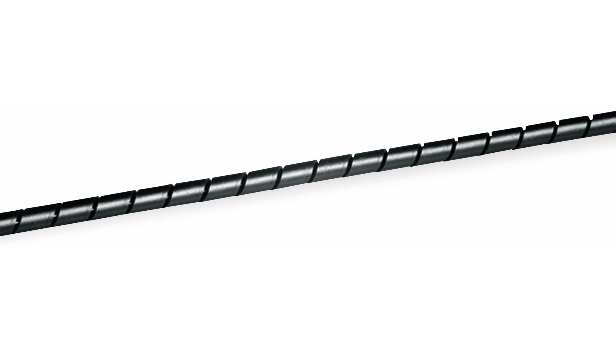 HellermannTyton SBPE9D-PE-BK-5M 161-41204 Spiral Sheath 10 to 100 mm Black 5 m