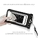 OCASE Waterproof Phone Case, Universal Waterproof Bag Dry Bag With Neck Strap for Apple 6 6S, 6S Plus, SE 5S, Samsung S7 Edge, S6, Note 5, HTC LG Sony Nokia Motorola - Black