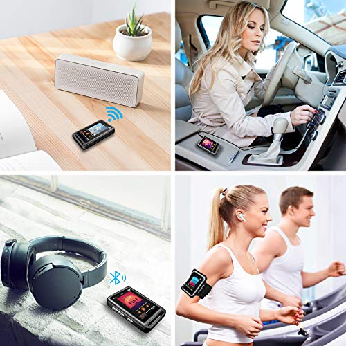 MP3 Player, Searick 16G MP3 Player with Bluetooth 4.2, 2.4" LCD Portable HiFi Lossless Sound