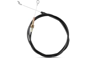 Floweringbeter Replacement Control Cable 06921100 for ARIENS Lawn Mower Featuring Metal and Flexible PVC Design Offering Long