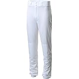 Pantalon De Baseball Easton Quantum Plus Homme – Blanc, Taille XL Avec Tuyauterie Noire