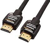 AmazonBasics High-Speed HDMI Cable - 6.5 Feet (2 Meters) Supports Ethernet, 3D, 4K and Audio Return