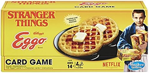 Hasbro Stranger Things Eggo Naipes: Amazon.es: Juguetes y juegos