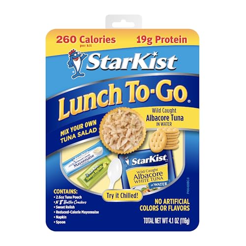STARKIST LUNCH TO-GO ALBACORE MIX YOUR OWN TUNA SALAD – (POUCH) – (PACK OF 1)
