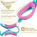 COOLOO Kids Swim Goggles, 2 Pack Swimming Goggles for Boy and Girls No Leaking Anti-Fog Waterproof Goggles for Kids 3-15