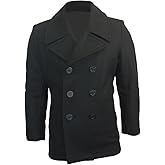 Mil-Tec Us Navy Pea Coat Tuch Men's Jacket