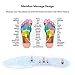 Acupressure Magnetic Massage Foot Therapy Reflexology Pain Relief Shoe Insoles 1 Pair Washable One Size Fits All Men and Women