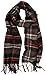 Love Lakeside-Men's Cashmere Feel Winter Plaid Scarf (One, 001-Gray, Blue, Red)