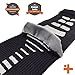 - Fast Relief from Plantar Fasciitis | Swelling | Foot Pain & Promotes Blood Circulation | Open Toed Compression Sleeve Sock Health Is Wealth (Black, Small)