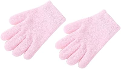 Artibetter Pink Exfoliating Moisturizing Hand & Foot Gloves Spa Gel Spa Spa Spa