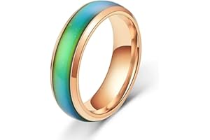 Creations by Lucky 7s Stainless Steel Mood Rings