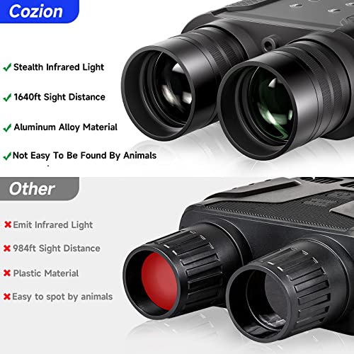 Night Vision Binoculars, Night Vision Goggles Military Tactical, 4