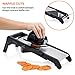 Sterline Adjustable Stainless Steel Mandoline Slicer and Waffle Fry Cutter, Countertop Vegetable Slicer, Potato Slicer, Manual Food Slicer, French Fry Cutter, Mandolin Julienne Blade, BPA Free
