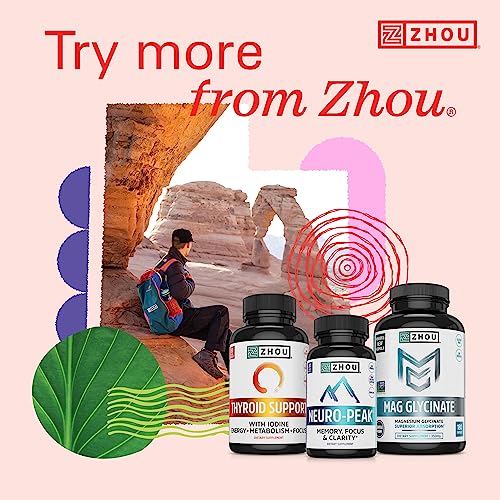 Zhou Nutrition Berberine Supplement 1000mg with Oregon Grape, Support