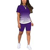 Nimsruc Two Piece Outfits For Women Summer Sweatsuits