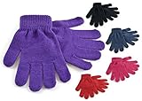 12 Pairs BIg Girl's Magic Gloves Several Colours