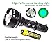 ORION M30C Green 377 Yards 700 Lumen Long Range LED Hog Predator Varmint Hunting Light Flashlight Kit - Mounts, Remote Pressure Switch and Rechargeable Batteries and Charger