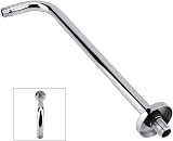 Garosa Stainless Steel Shower Arm 43cm Chrome Plated G1/2 Extension Pipe view 6