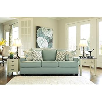 Amazon.com: Signature Design by Ashley Daystar Seafoam Sofa: Kitchen