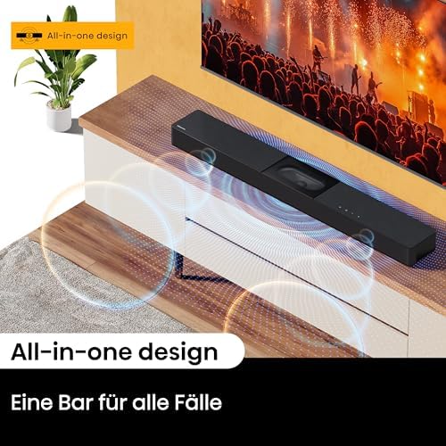 HS2000, 2.1 Kanal Soundbar, Visual Built-in subwoofer, 240W max Audio Power,Dolby Audio, DTS Virtual:X, TV Mode, EzPlay