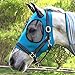 Horse Fly Mask, Fly Mask with Nose and Ears - Mesh Mask Effectively Protects The Horse from Sandstorms, Avoids Direct Light While Allowing Full Visibility