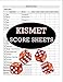 Kismet Score Sheets: 100 Kismet Score Pads, Kismet Dice Game Score Book, Kismet Dice Game Score Sheets by NisClaroo