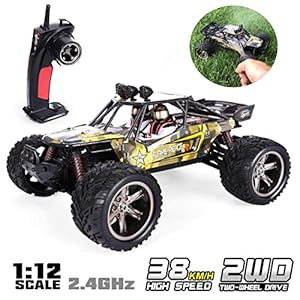 GPTOYS 1:12 Remote Control Off Road Truck Hobby Grade Army Green Monster Crawler S916